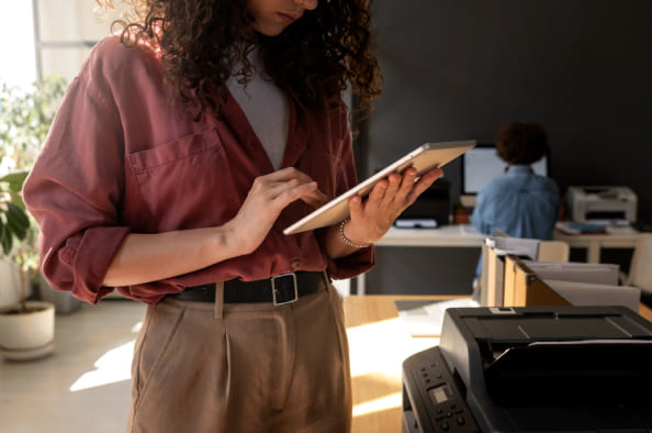 Printer usage example