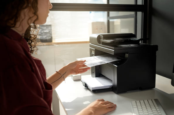 Color accuracy printing example