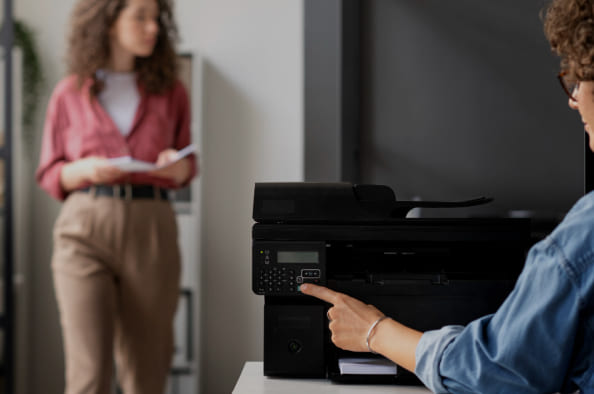 Multiple device printing setup